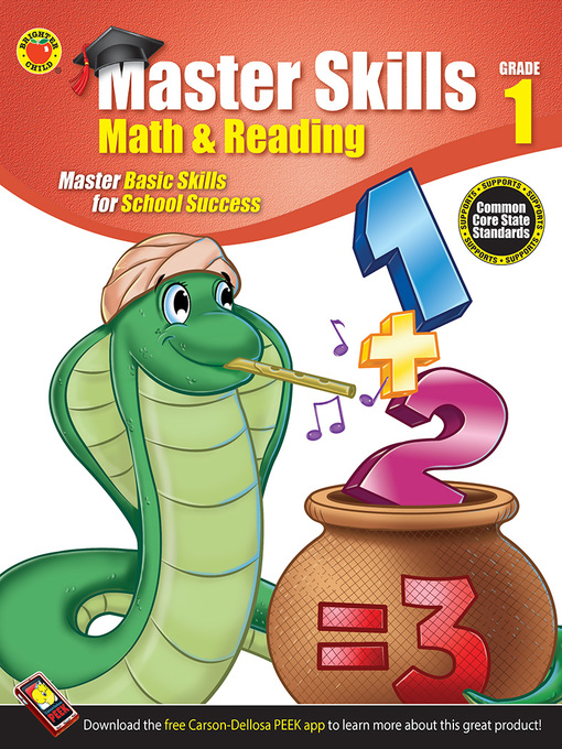 Title details for Math & Reading Workbook, Grade 1 by Brighter Child - Available